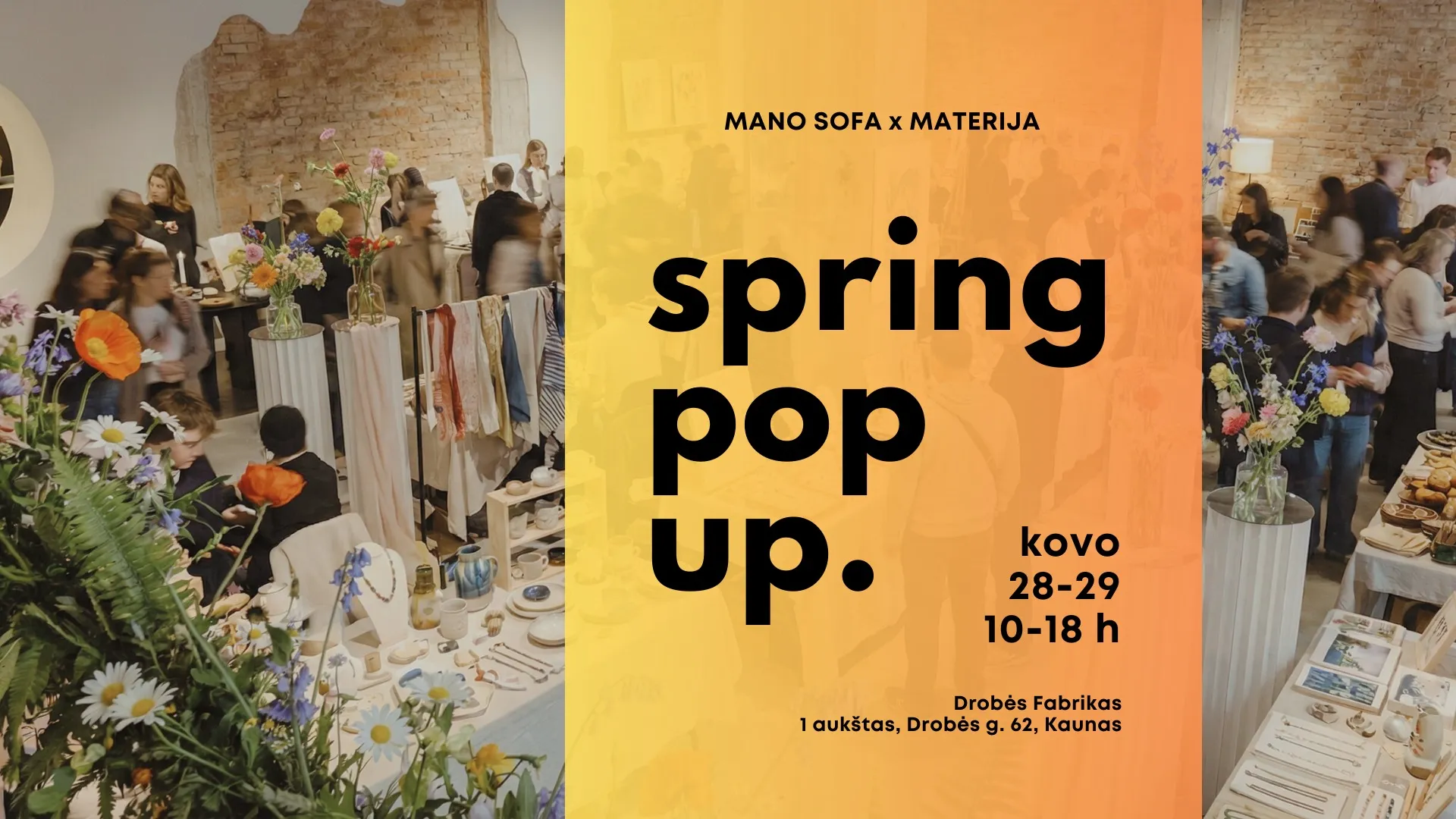 Naujienos: Kviečiame į „Spring Pop Up“: „Yataş Bedding“ pavasario šventė „Materijos“ interjero fabrike - Yatas Bedding