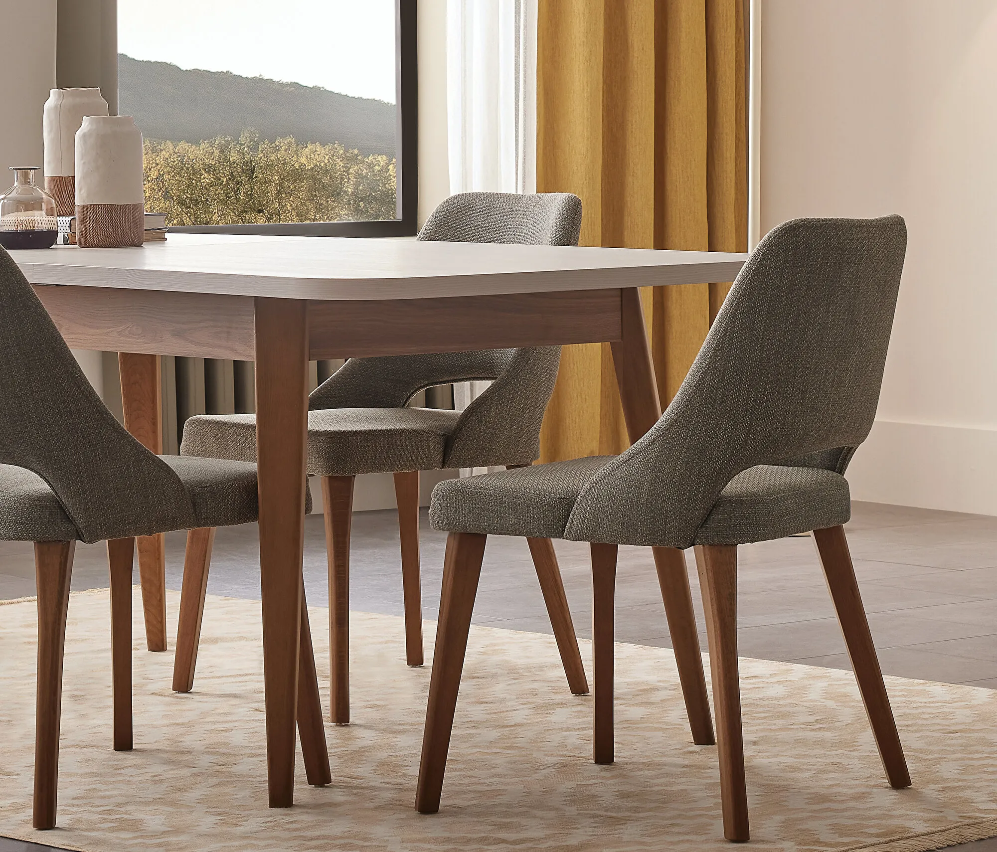 8 Vietų Valgomojo stalas - Loreto - Yatas Bedding