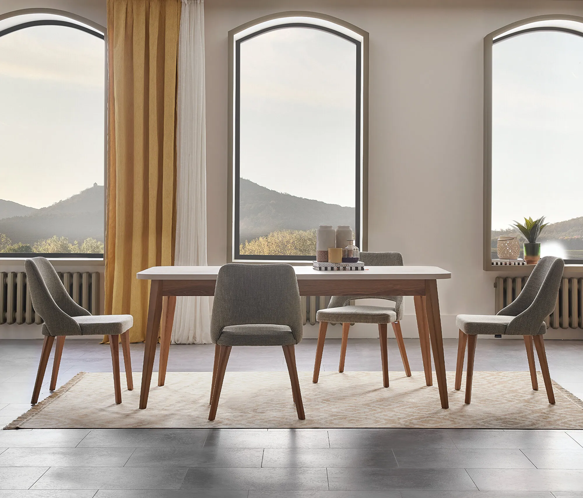 8 Vietų Valgomojo stalas - Loreto - Yatas Bedding