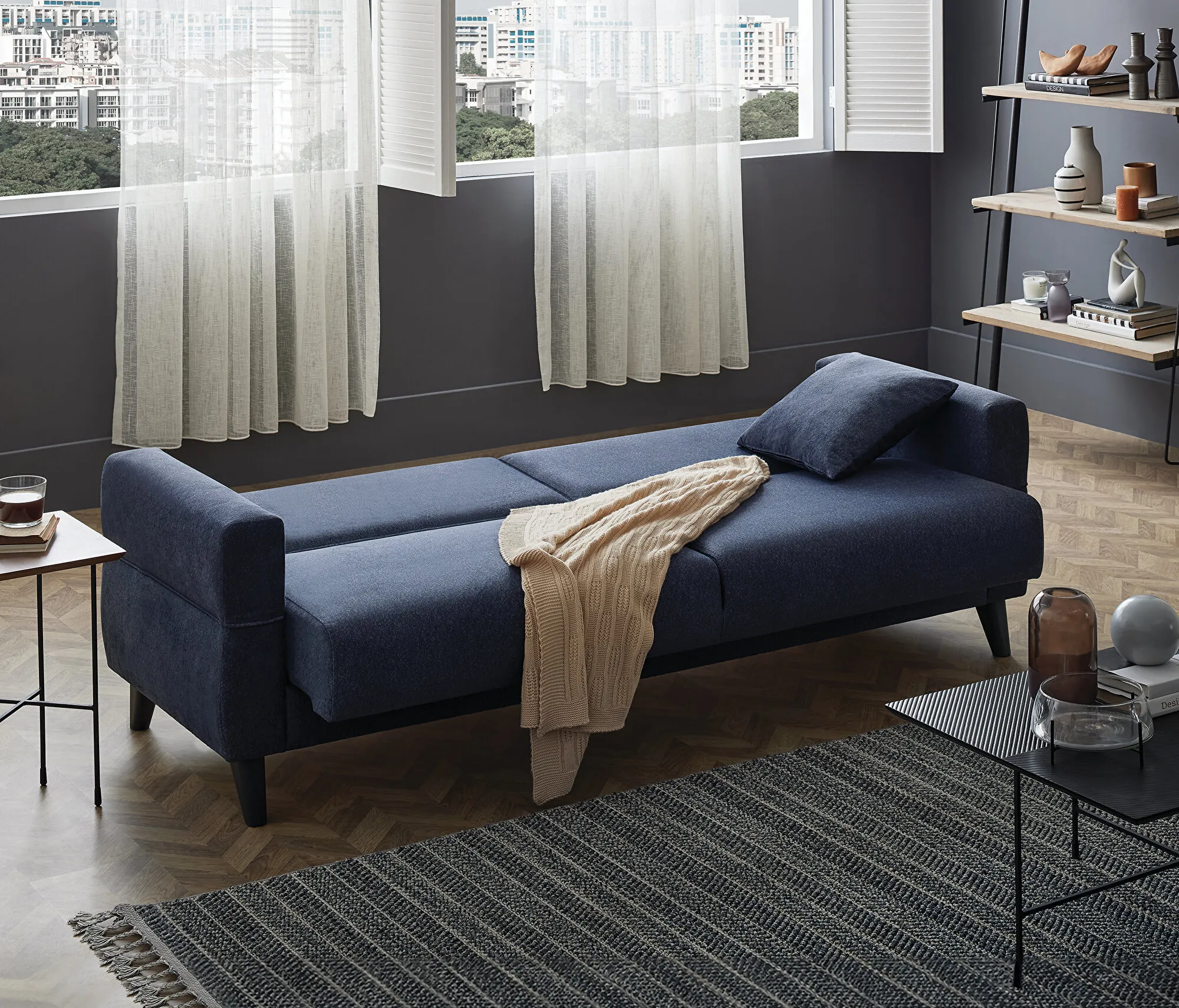 Astera 3 vietų sofa - lova - Yatas Bedding