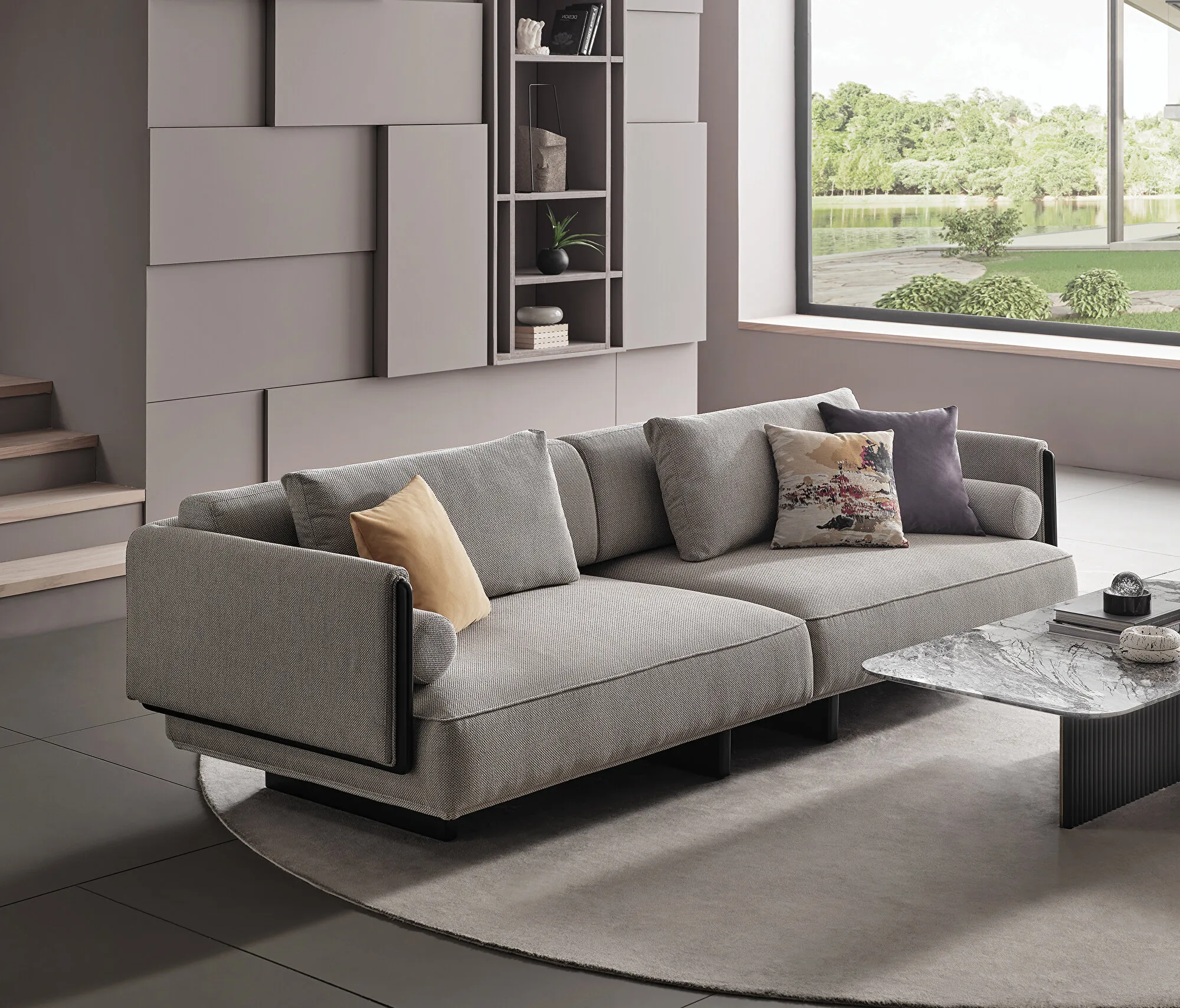 Canton - 2,5 vietų sofa - Yatas Bedding