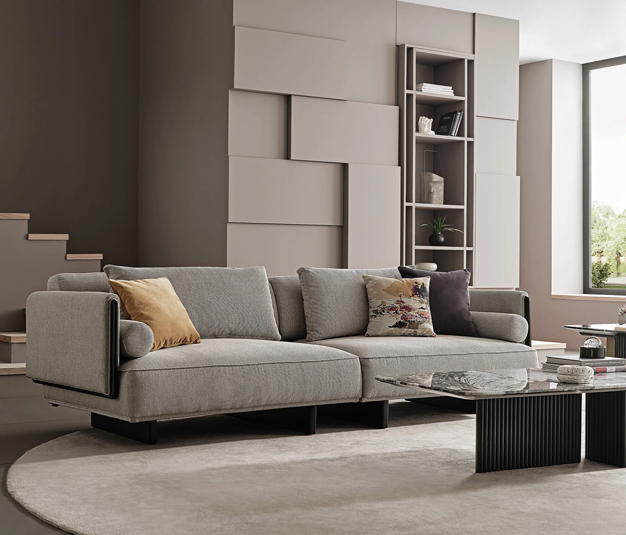 Canton - 2,5 vietų sofa - Yatas Bedding