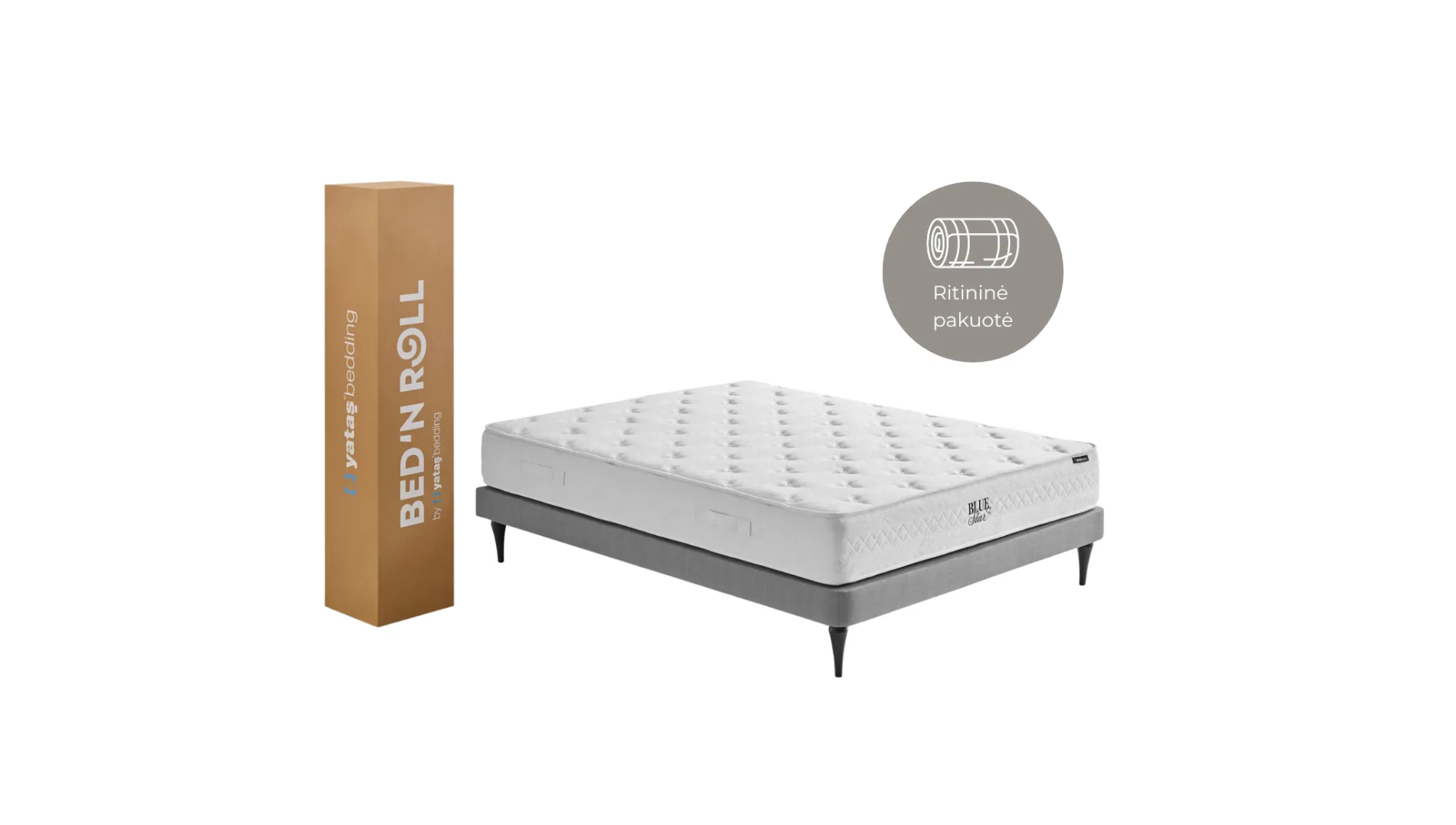 Čiužinys Blue Star (ritininė pakuotė) - Yatas Bedding