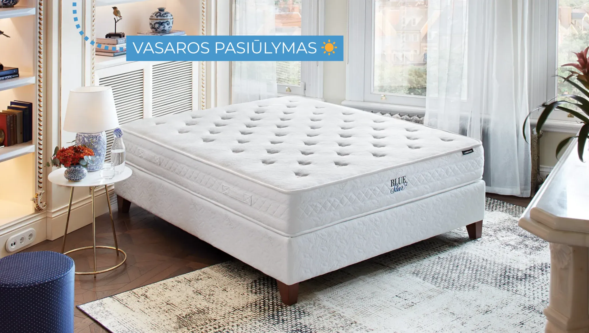 Čiužinys BLUE STAR - Yatas Bedding