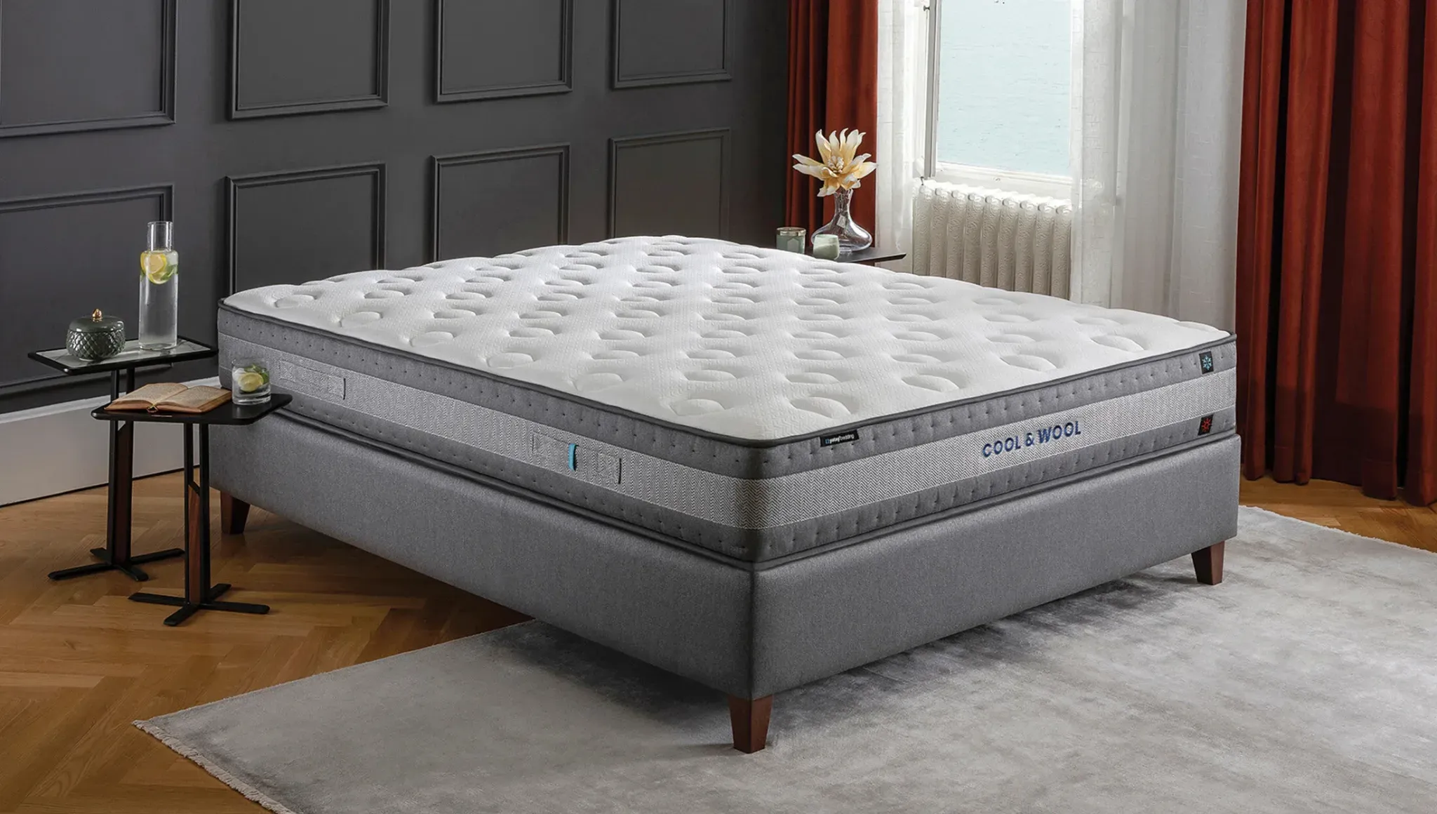 Čiužinys COOL&WOOL 120x200 - Yatas Bedding