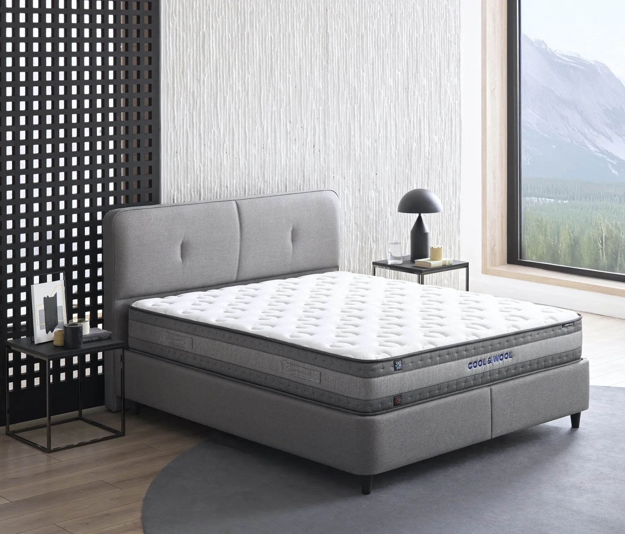 Čiužinys COOL&WOOL - Yatas Bedding
