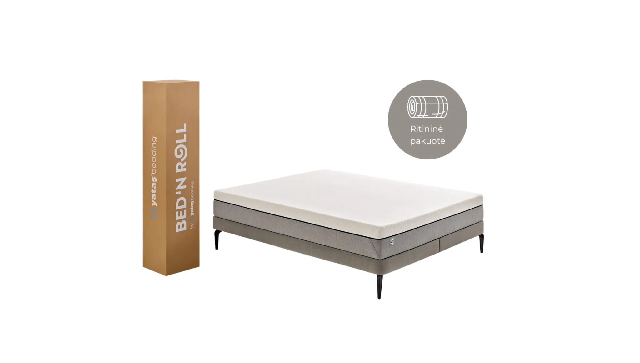 Čiužinys Dream Box Air (ritininė pakuotė) - Yatas Bedding