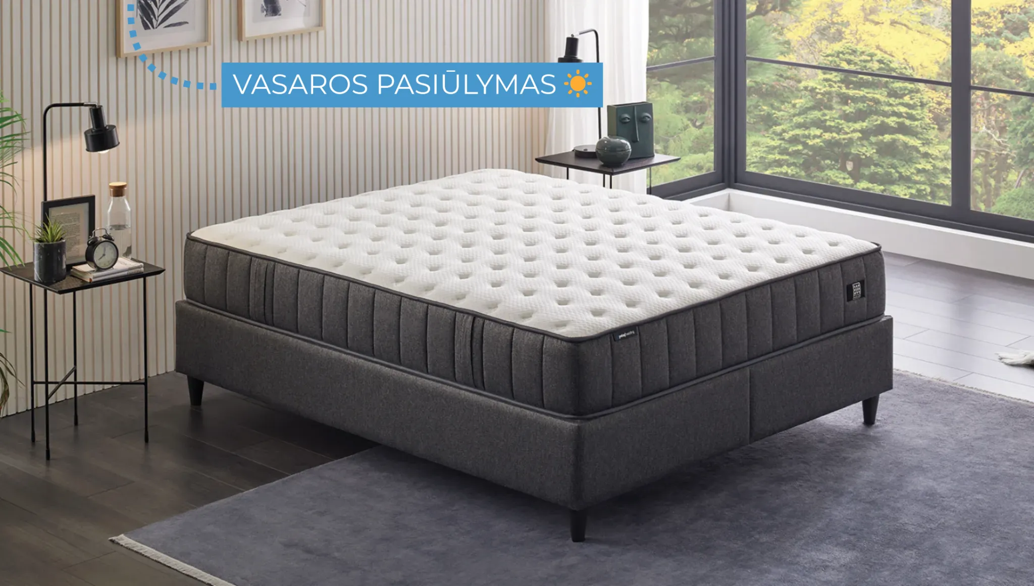 Čiužinys IONIC ENERGY PRO - Yatas Bedding