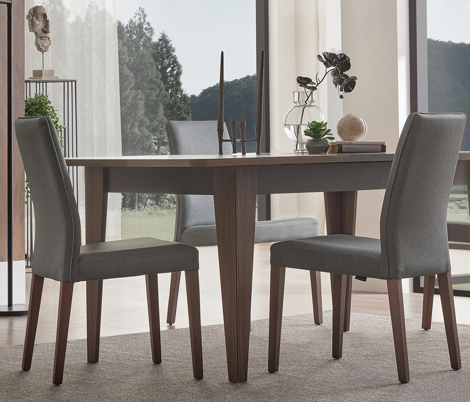 Išskleidžiamas Valgomojo Stalas - Cordell - Yatas Bedding