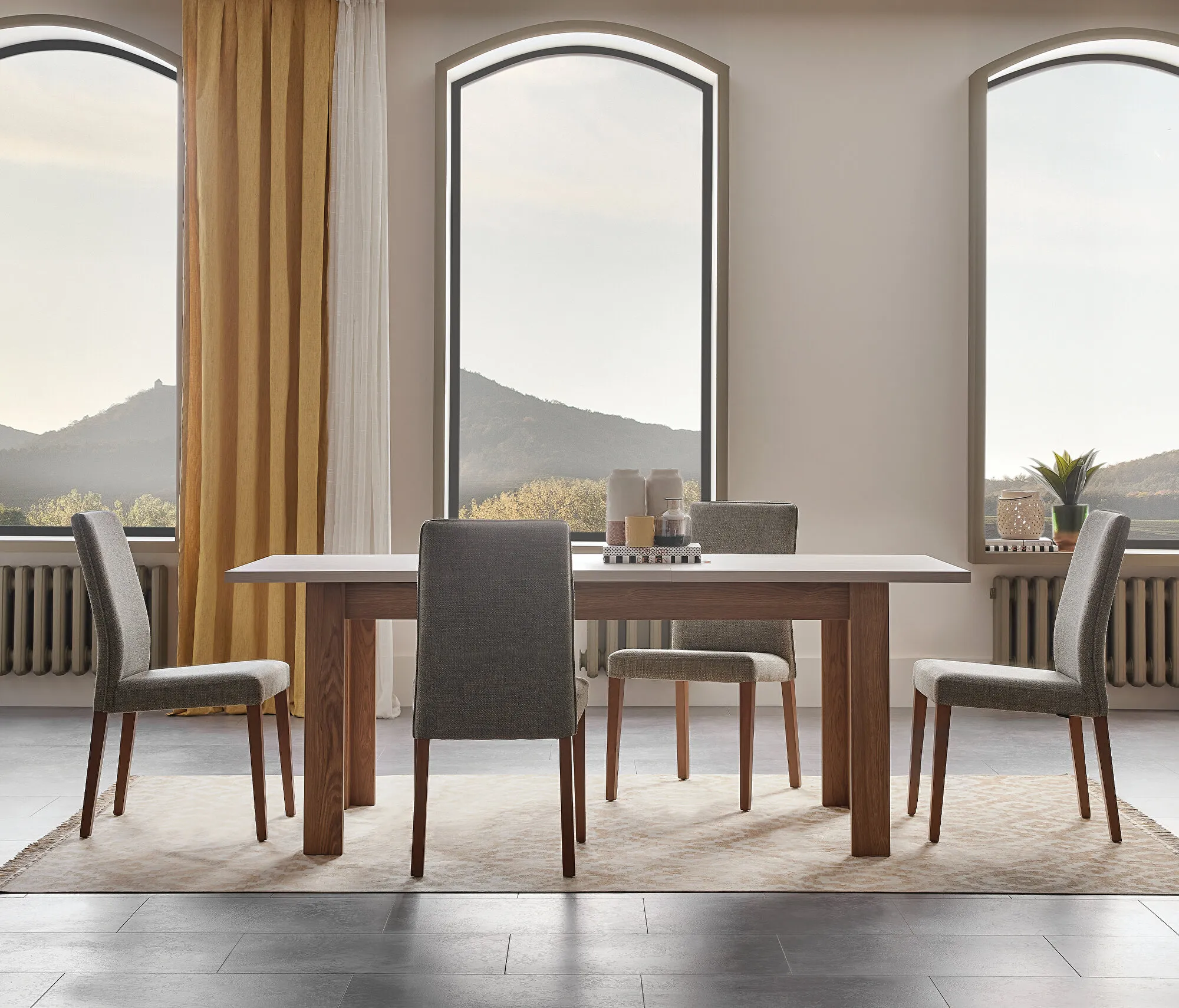 Išskleidžiamas Valgomojo Stalas - LORETO  - Yatas Bedding