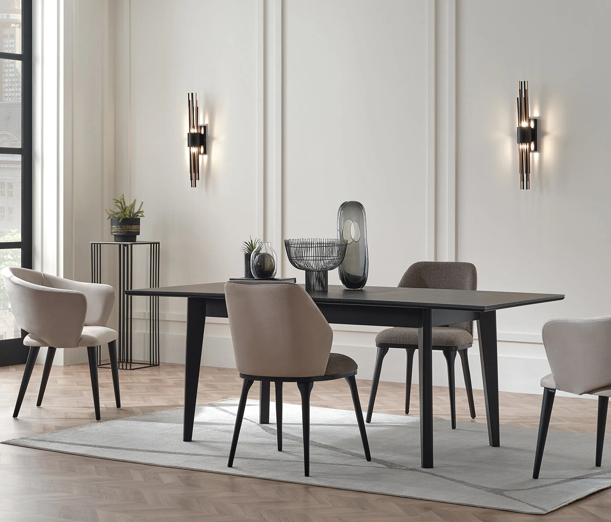 Išskleidžiamas Valgomojo Stalas - Riga - Yatas Bedding