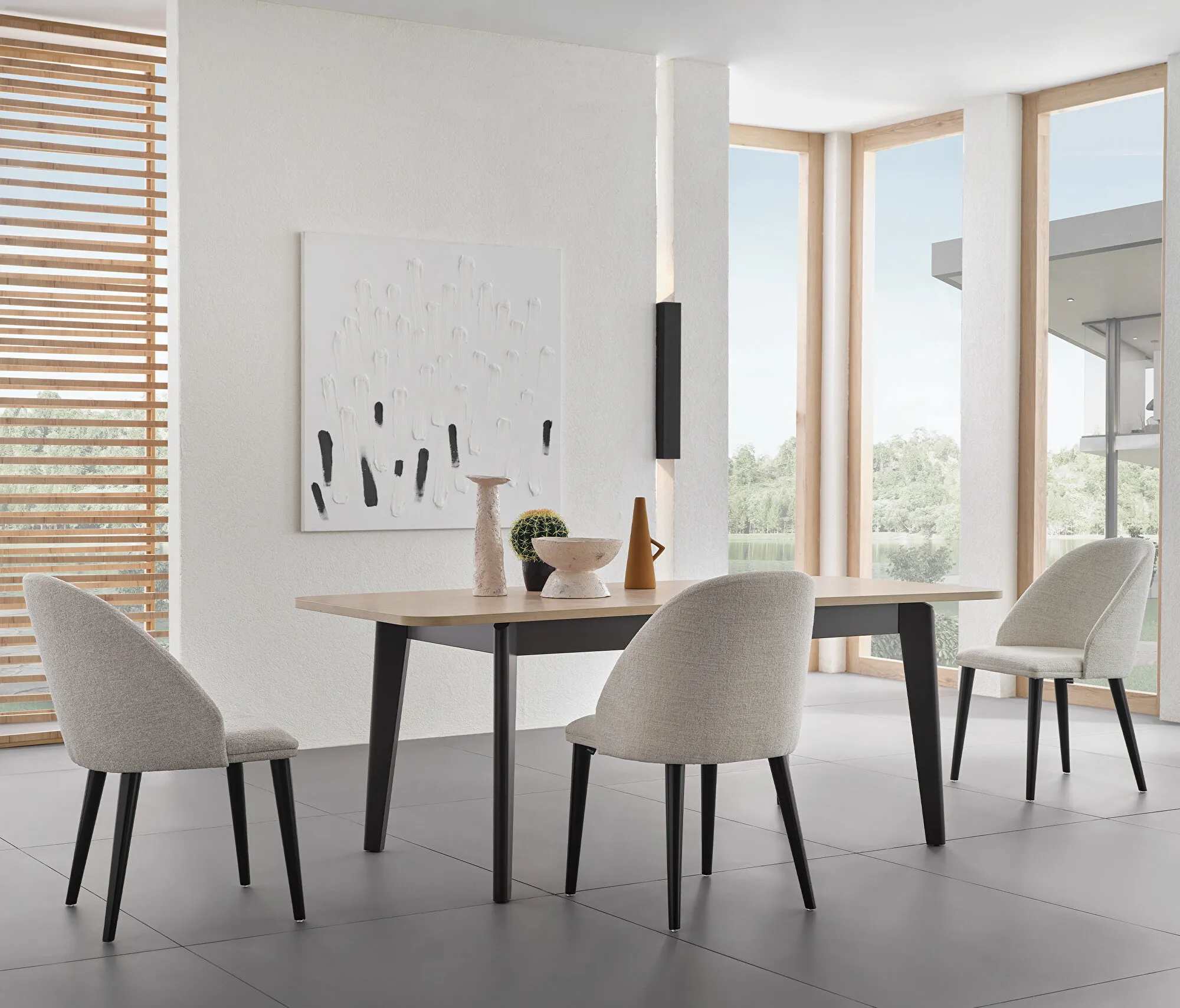 Išskleidžiamas Valgomojo Stalas - TERRA - Yatas Bedding