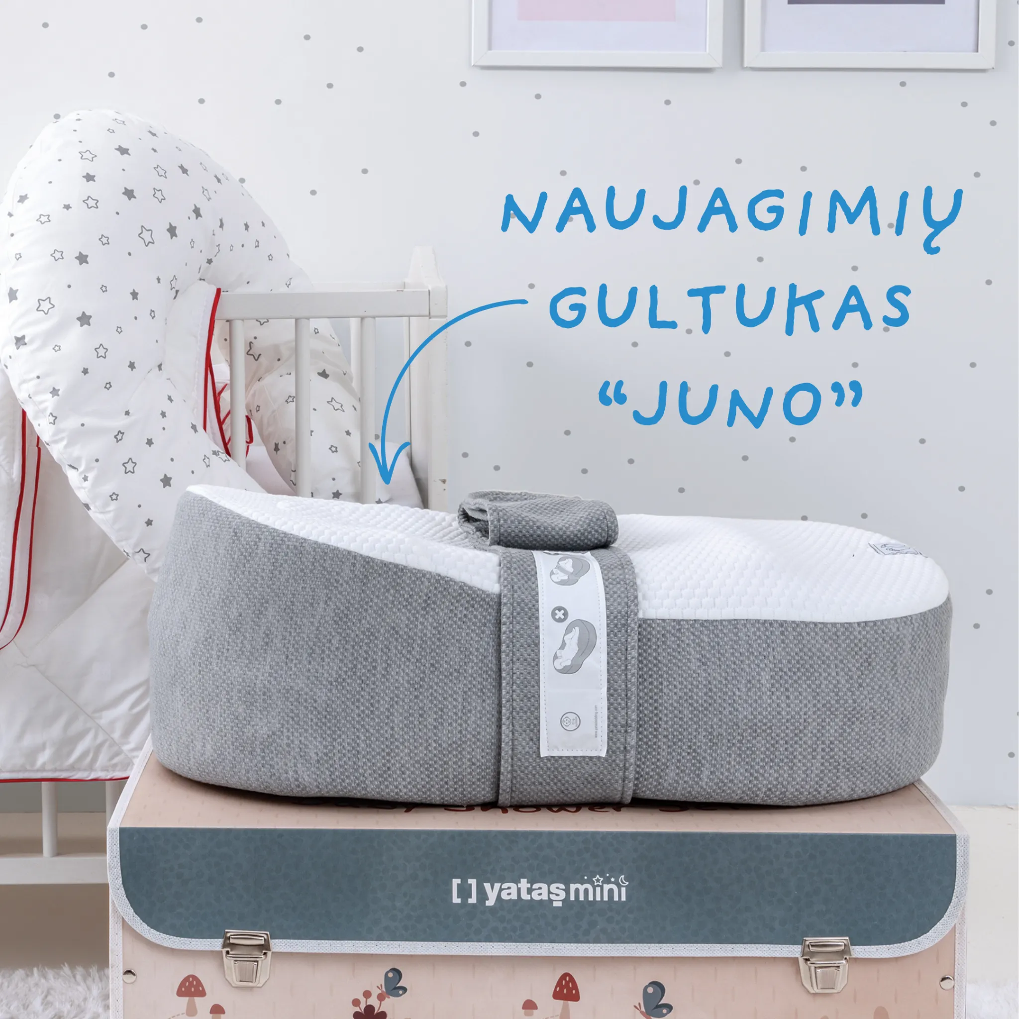 Naujagimio gultukas JUNO  - Yatas Bedding