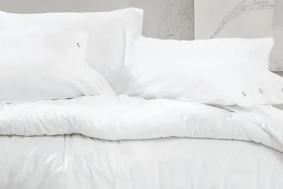 Lino ir medvilnės patalynės kompletas - Annie - Yatas Bedding