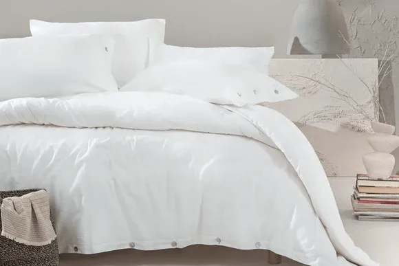 Lino ir medvilnės patalynės kompletas - Annie - Yatas Bedding