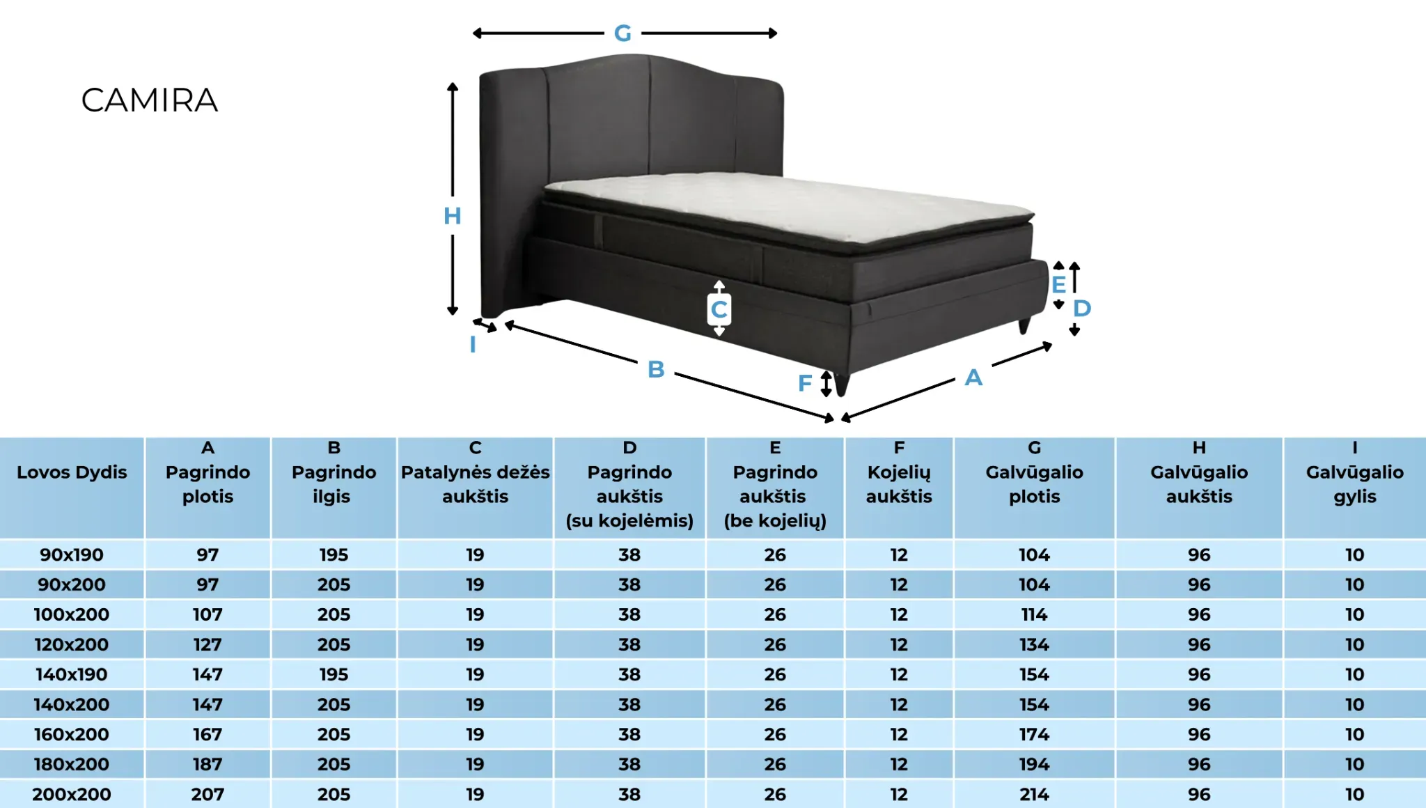 Lova - CAMIRA - Yatas Bedding
