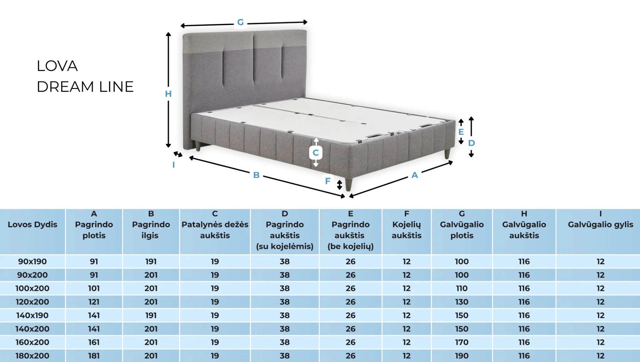 Lova DREAM LINE - Yatas Bedding