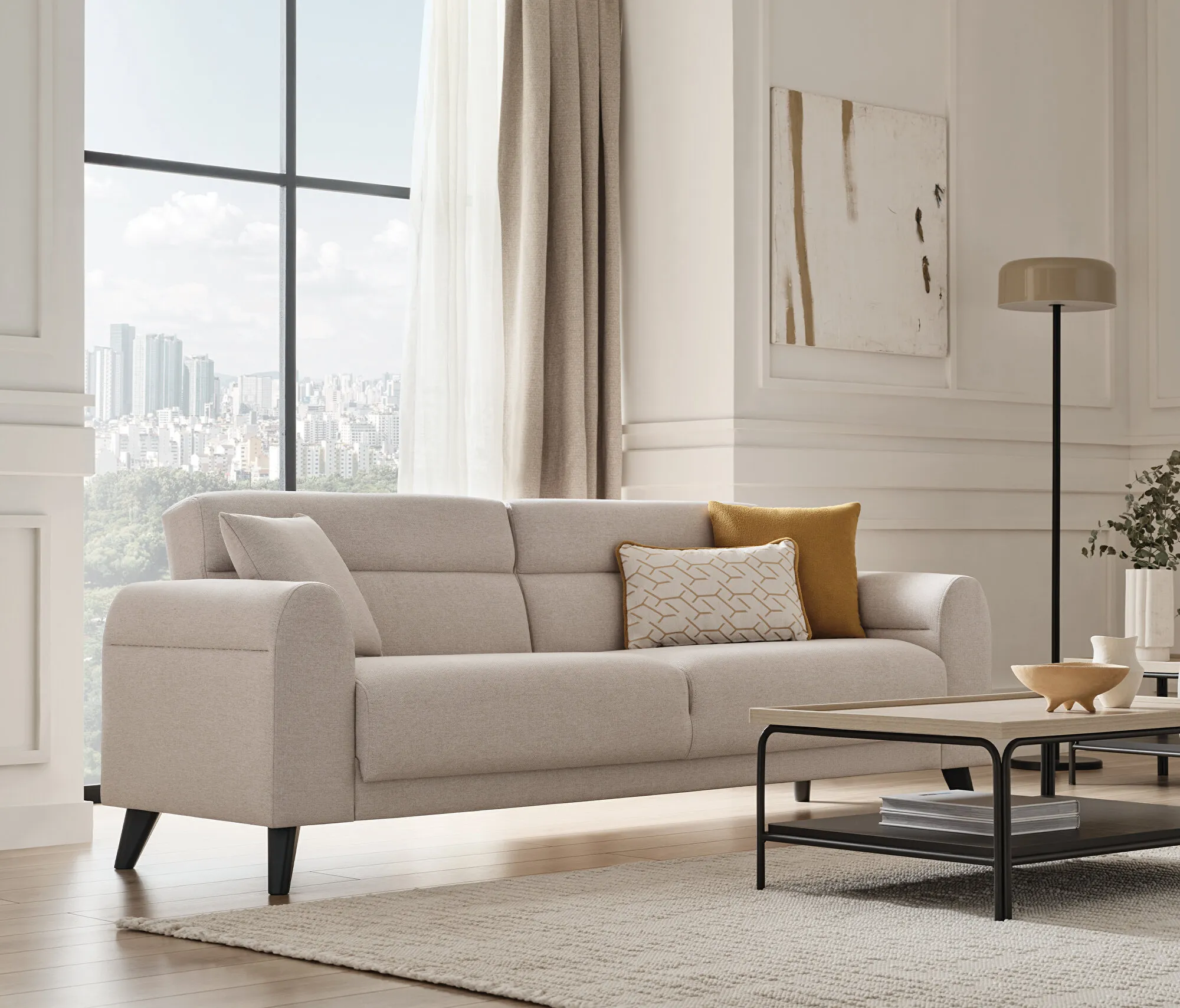 Paloma 3 vietų sofa - lova - Yatas Bedding