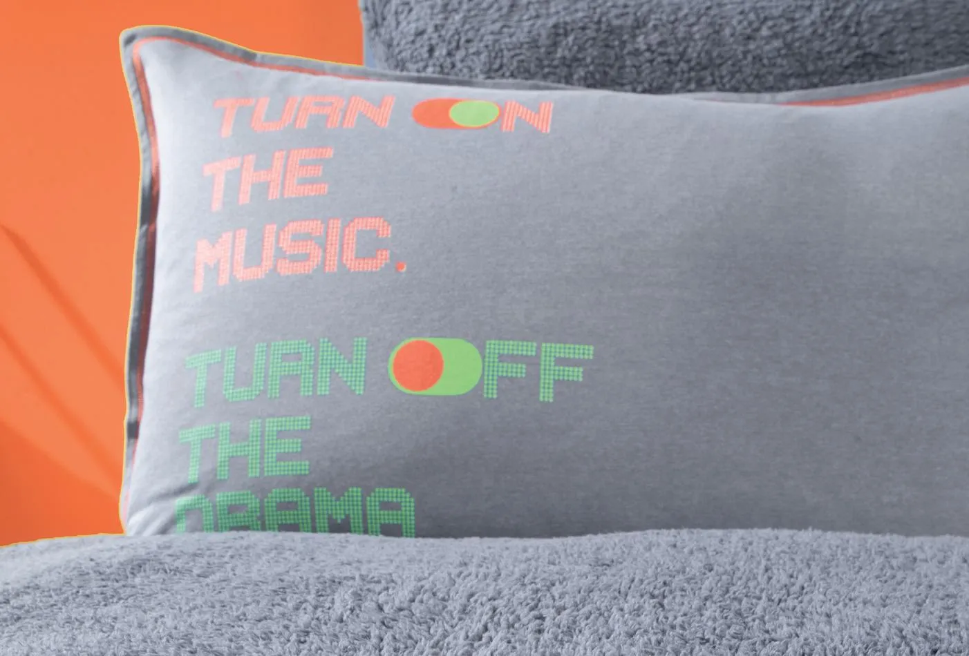 Minkštas patalynės komplektas CoverMe Music - Indigo - Yatas Bedding