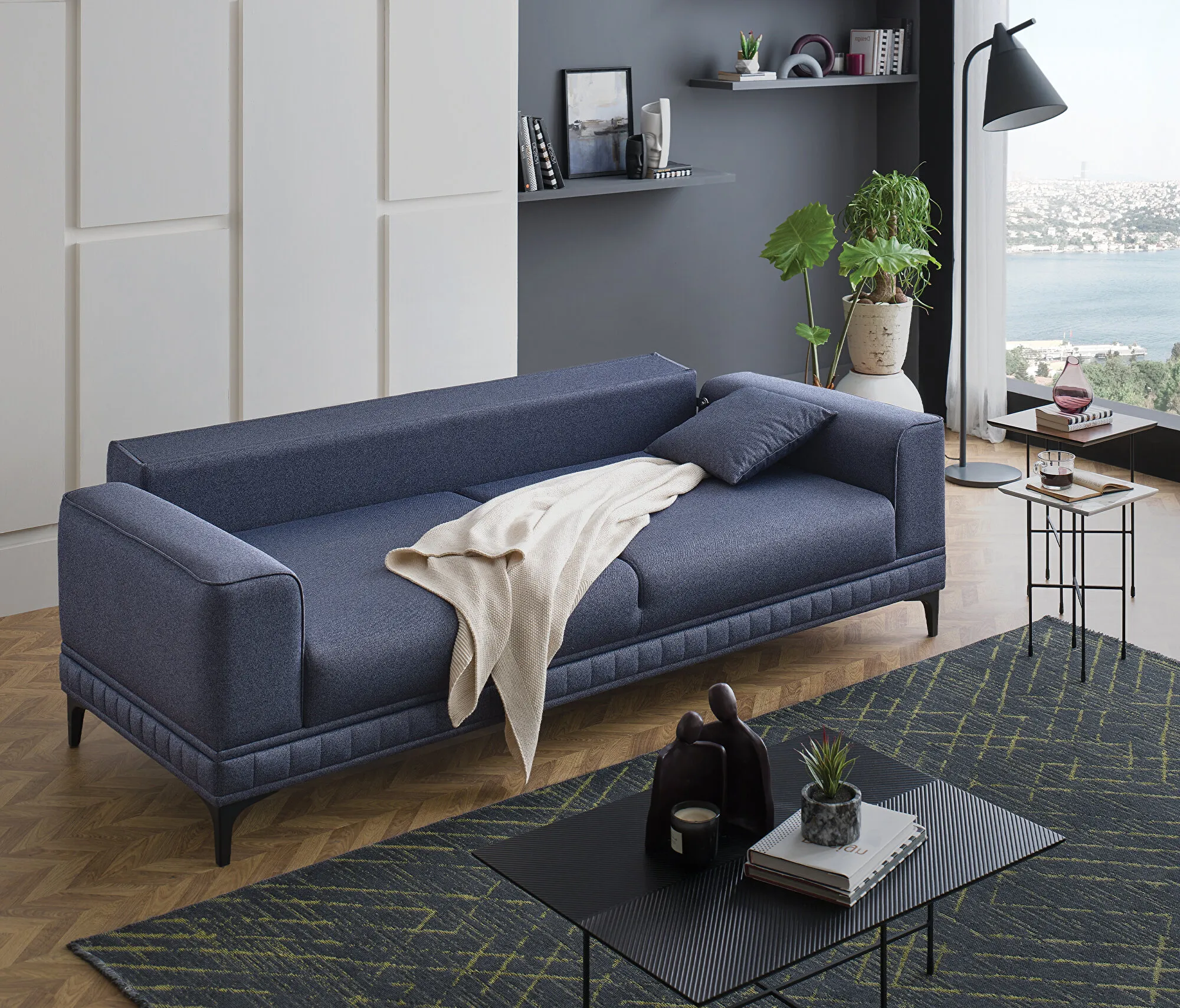 Pavia 3 vietų sofa - lova - Yatas Bedding