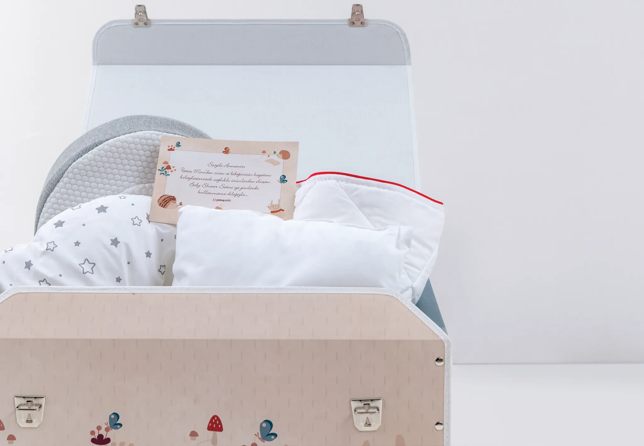 Rinkinys kūdikiui ir mamai BABY SHOWER SET - Yatas Bedding