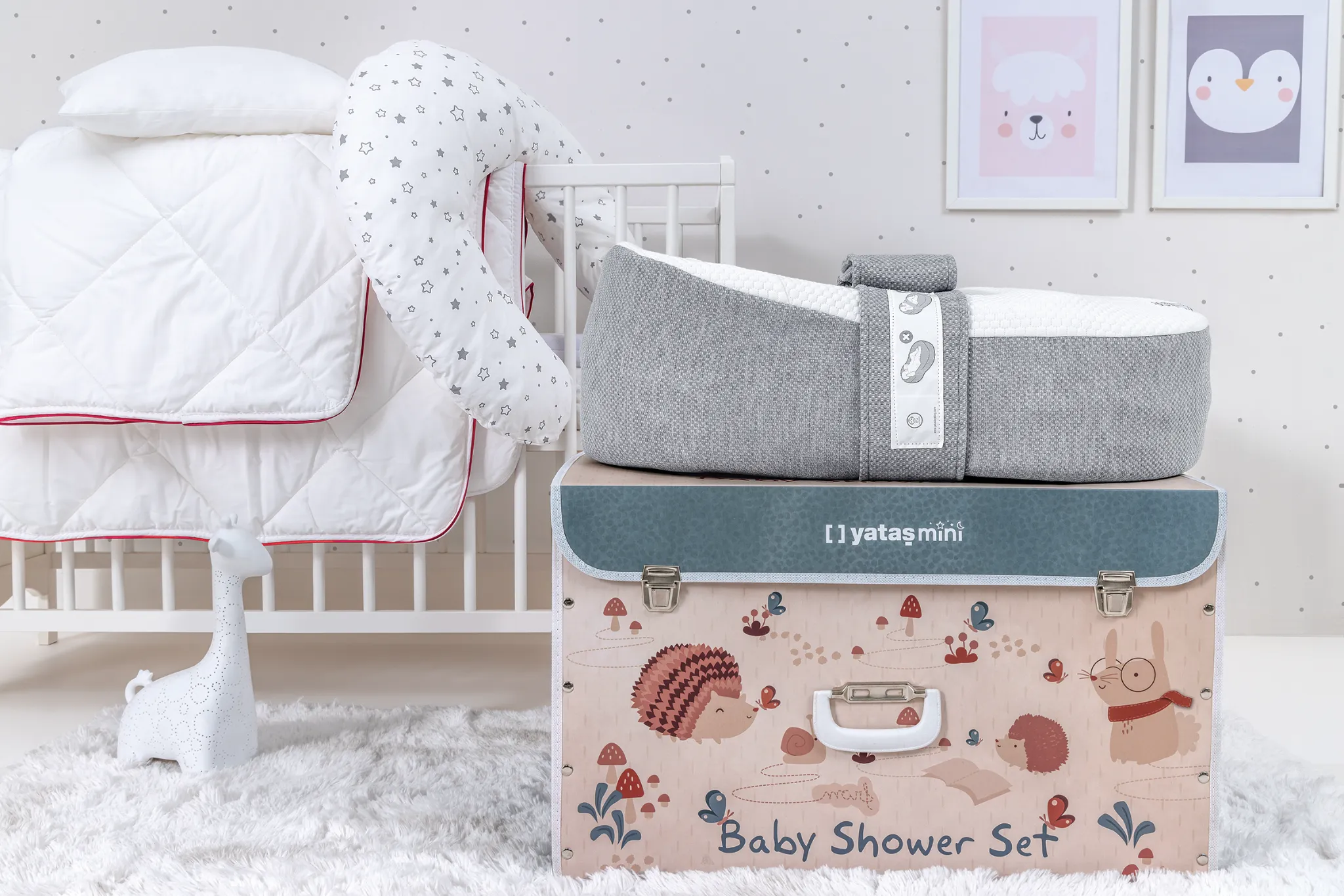 Rinkinys kūdikiui ir mamai BABY SHOWER SET - Yatas Bedding