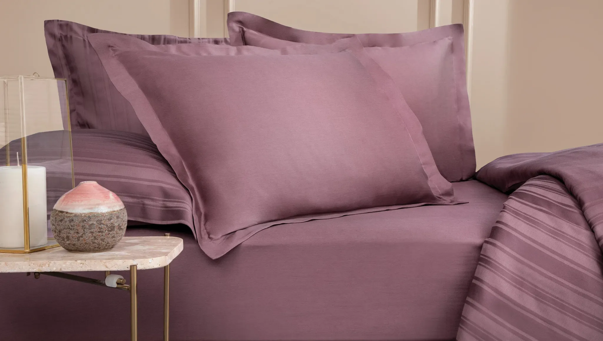 Satino pagalvės užvalkalas - Yatas Bedding