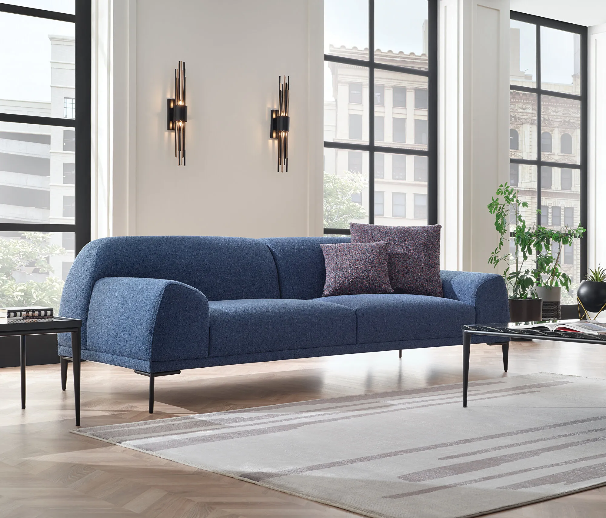 Swan - 2,5 vietų sofa - Yatas Bedding