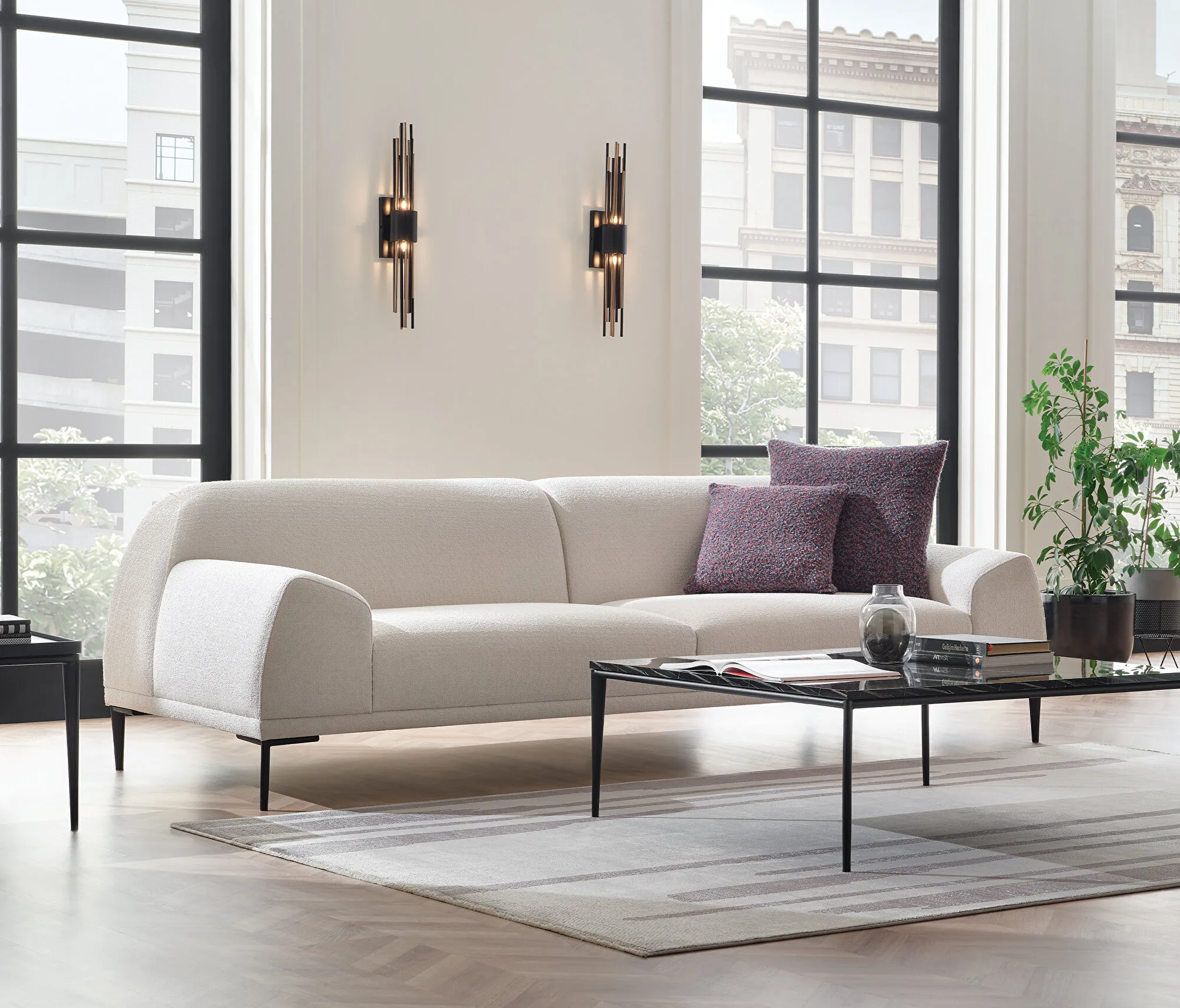 Swan - 3 vietų sofa - Yatas Bedding