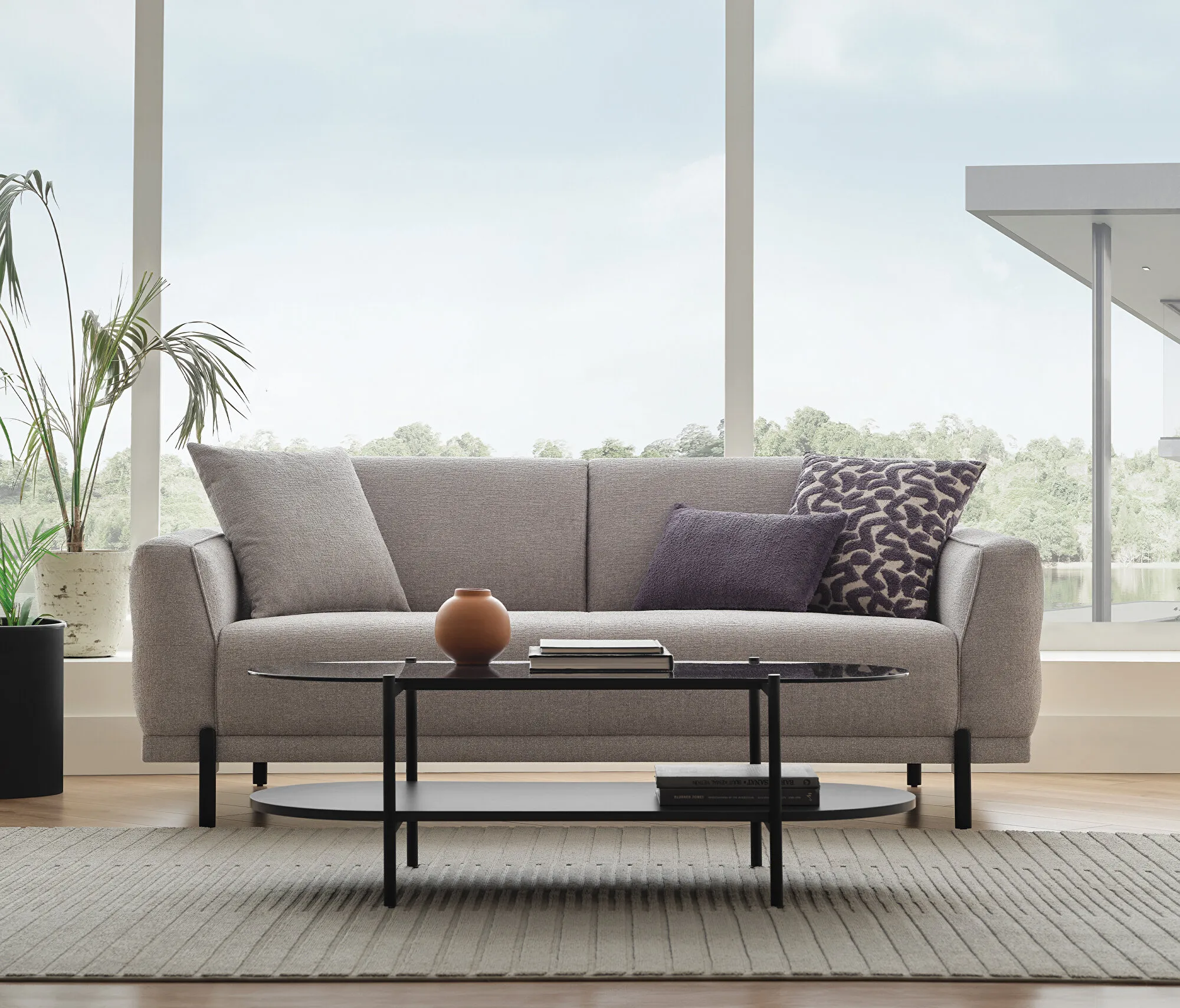 Terra - 2,5 vietų sofa - Yatas Bedding