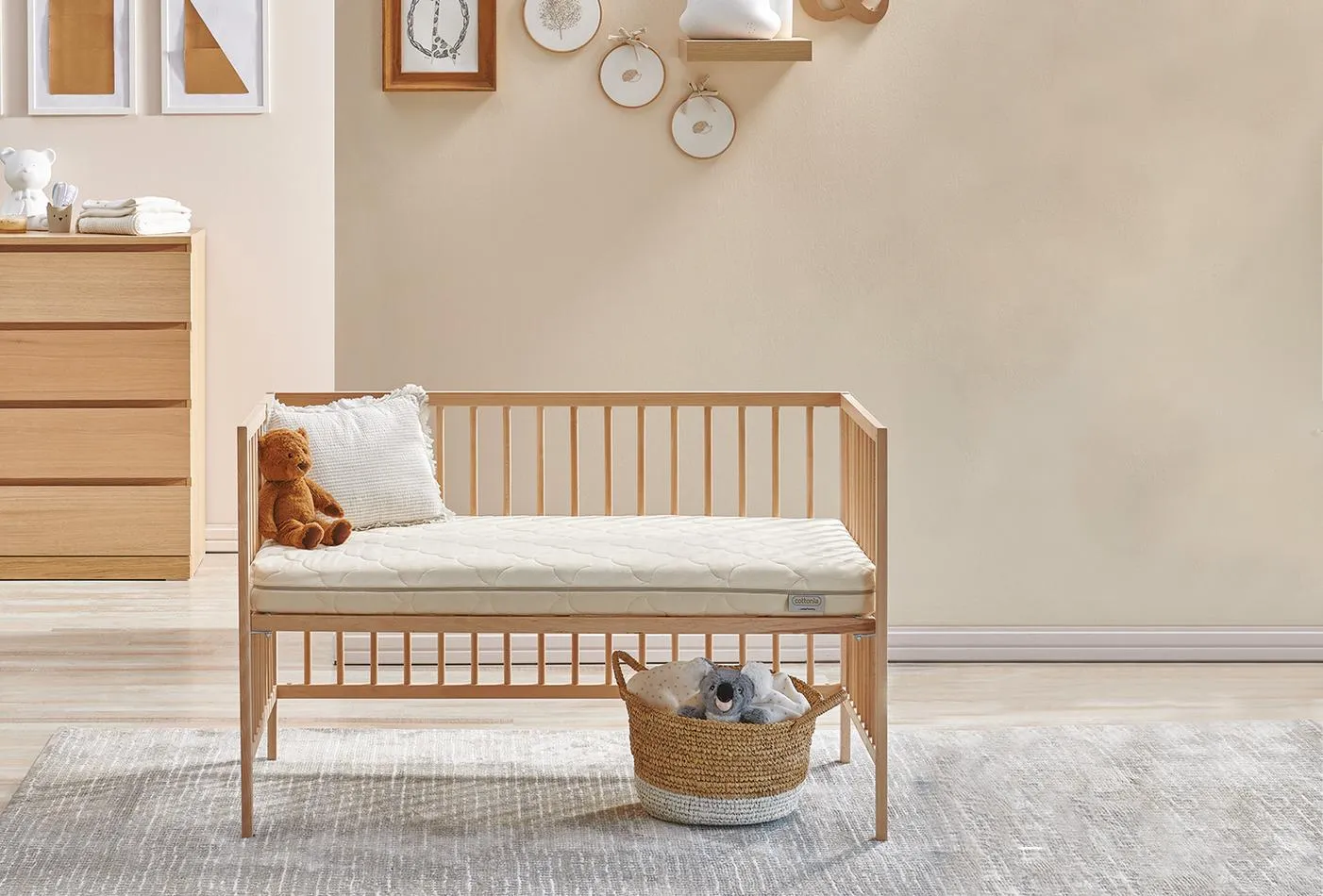 Vaikiškas čiužinys Cottonia - Yatas Bedding