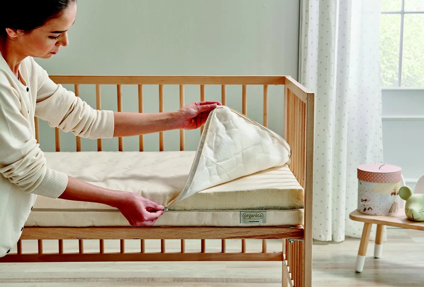 Vaikiškas čiužinys Organica - Yatas Bedding