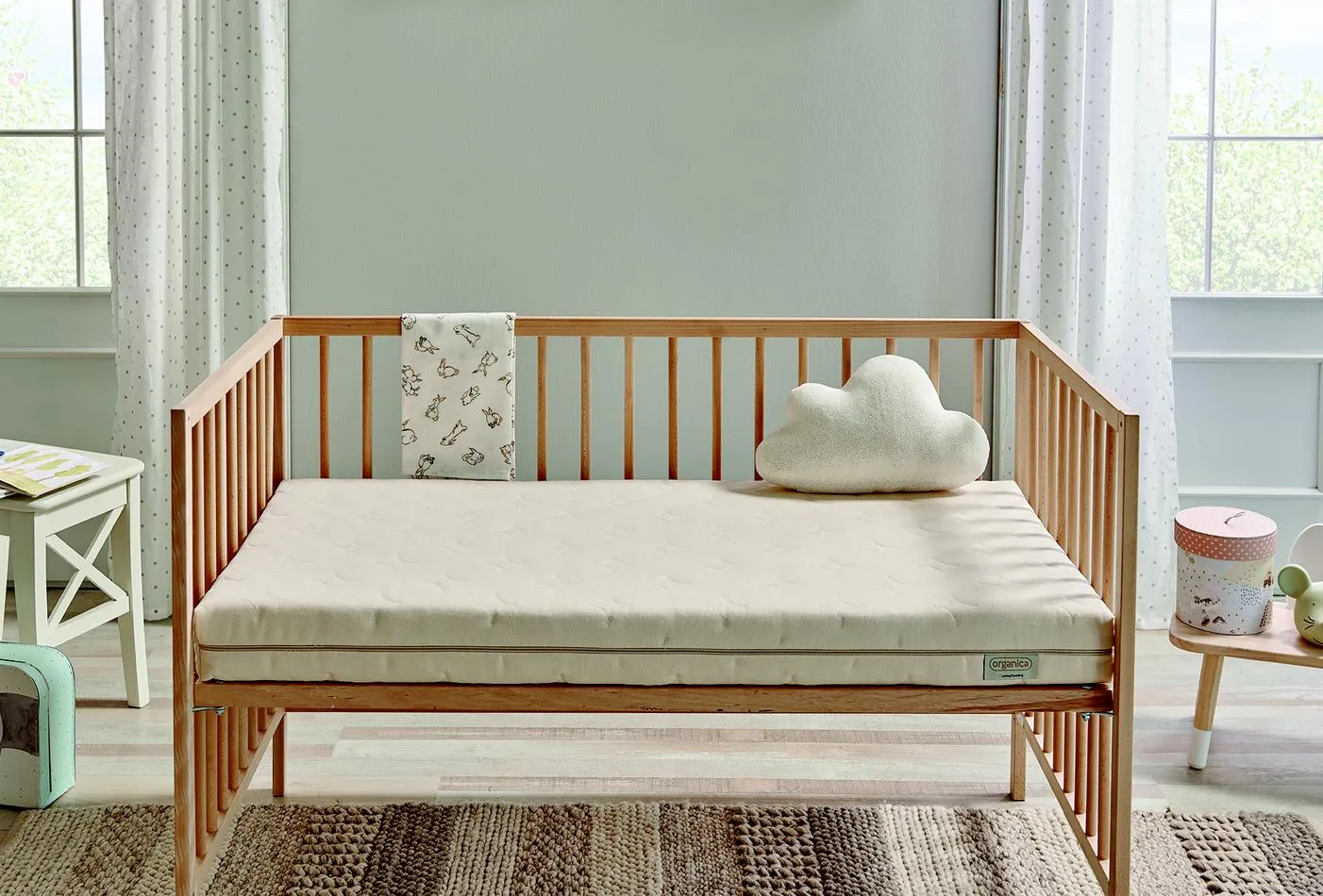 Vaikiškas čiužinys Organica - Yatas Bedding