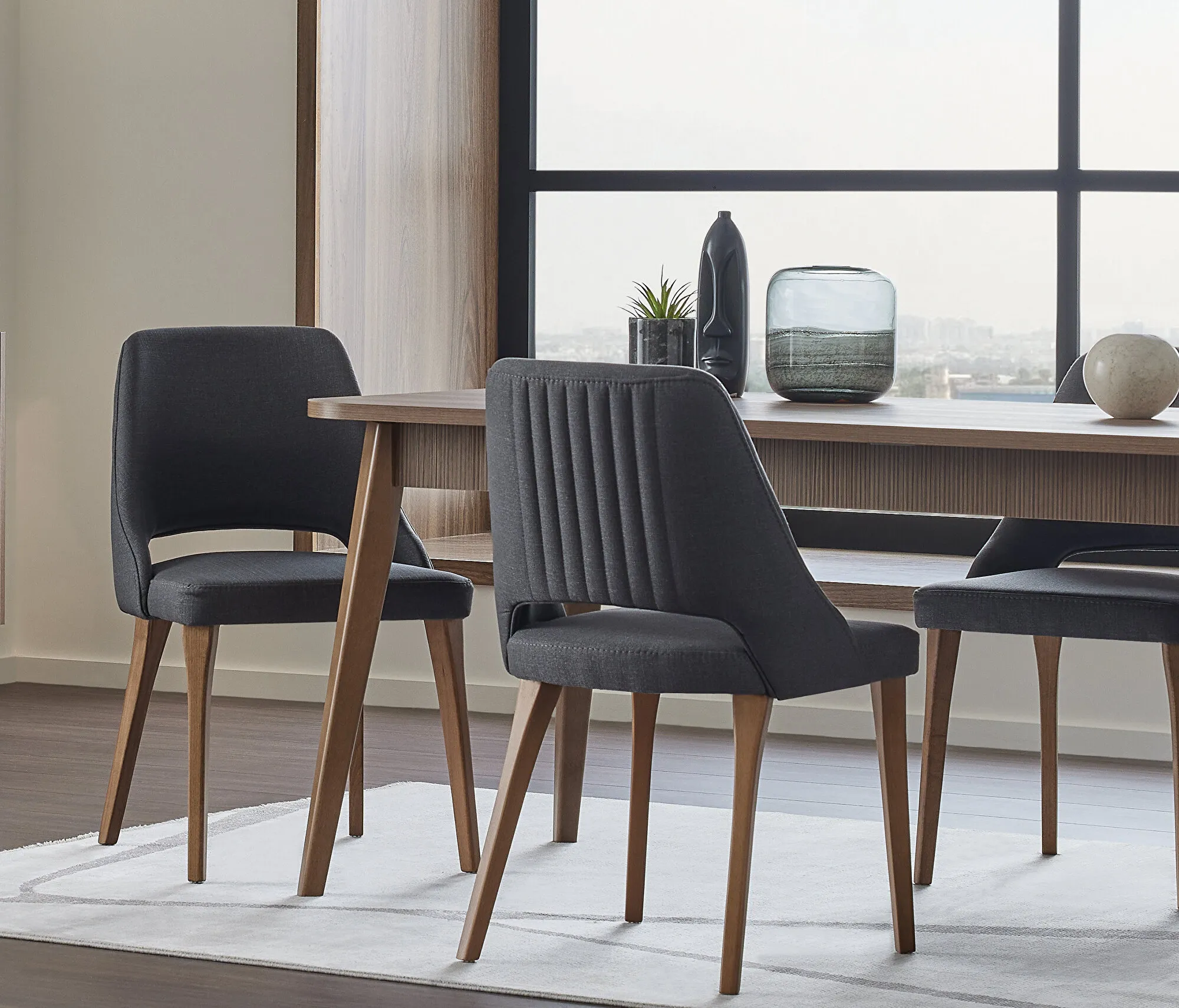 Valgomojo kėdė- Pavia (pilka) - Yatas Bedding