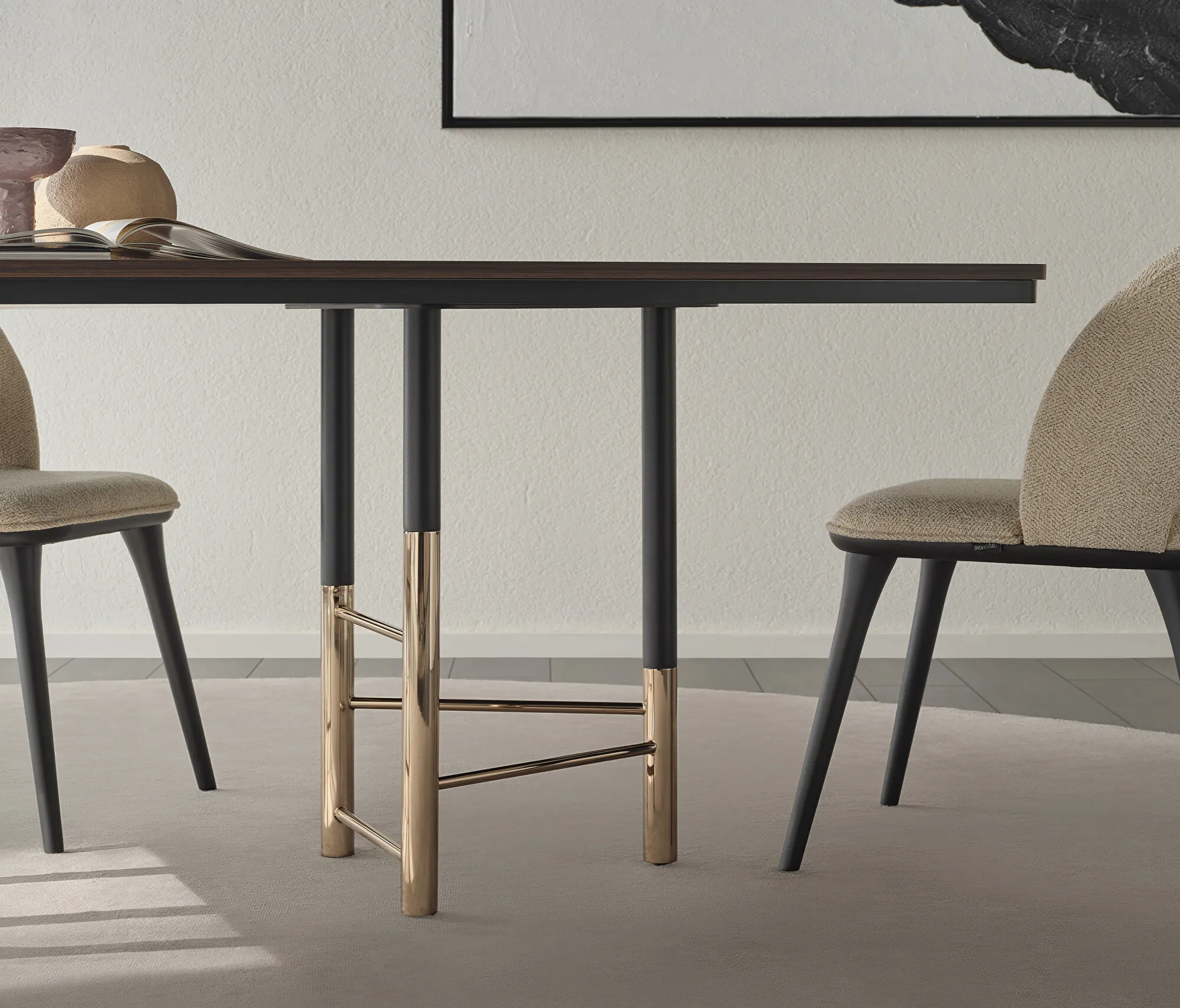 Valgomojo stalas - Parma (Metalinės kojos) - Yatas Bedding