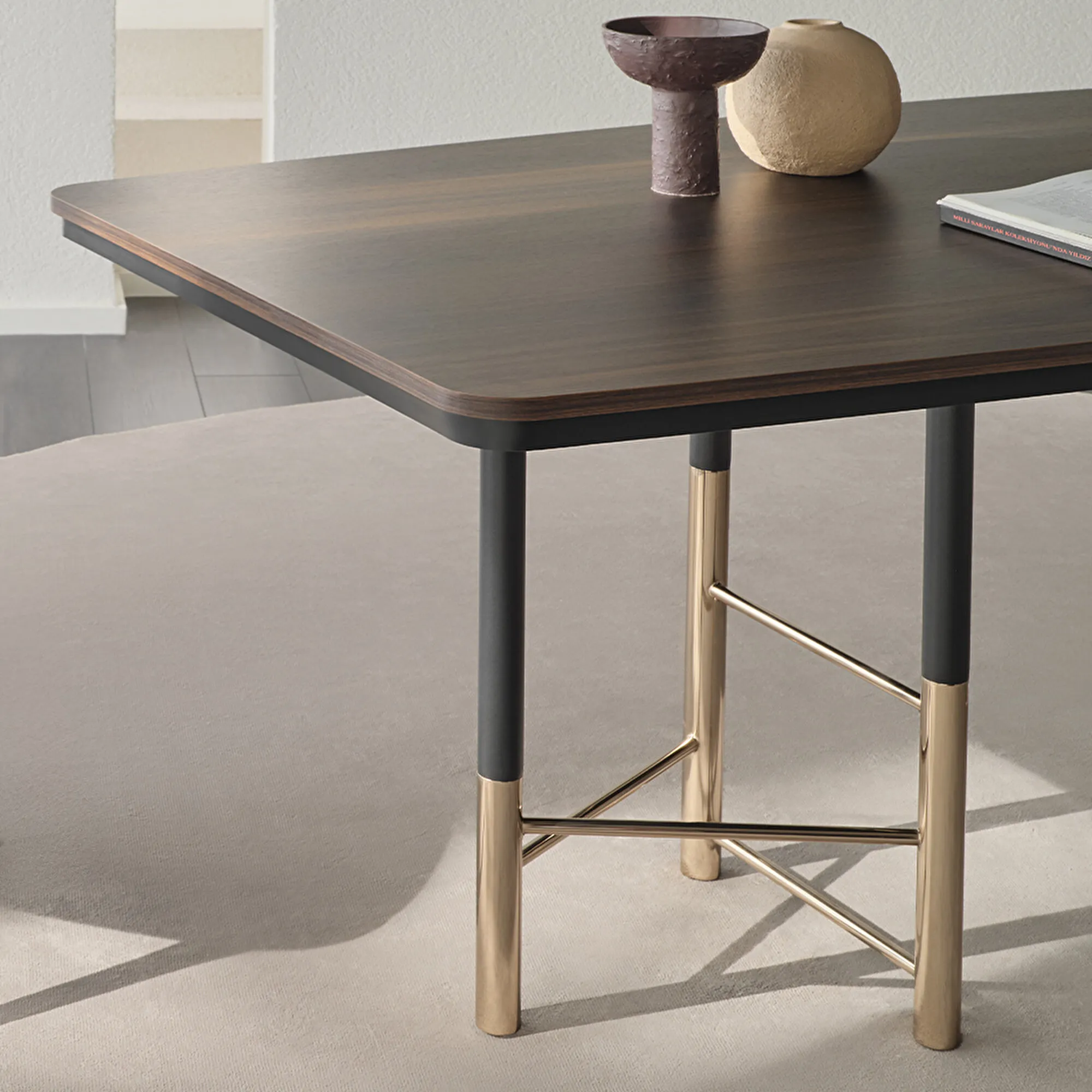 Valgomojo stalas - Parma (Metalinės kojos) - Yatas Bedding