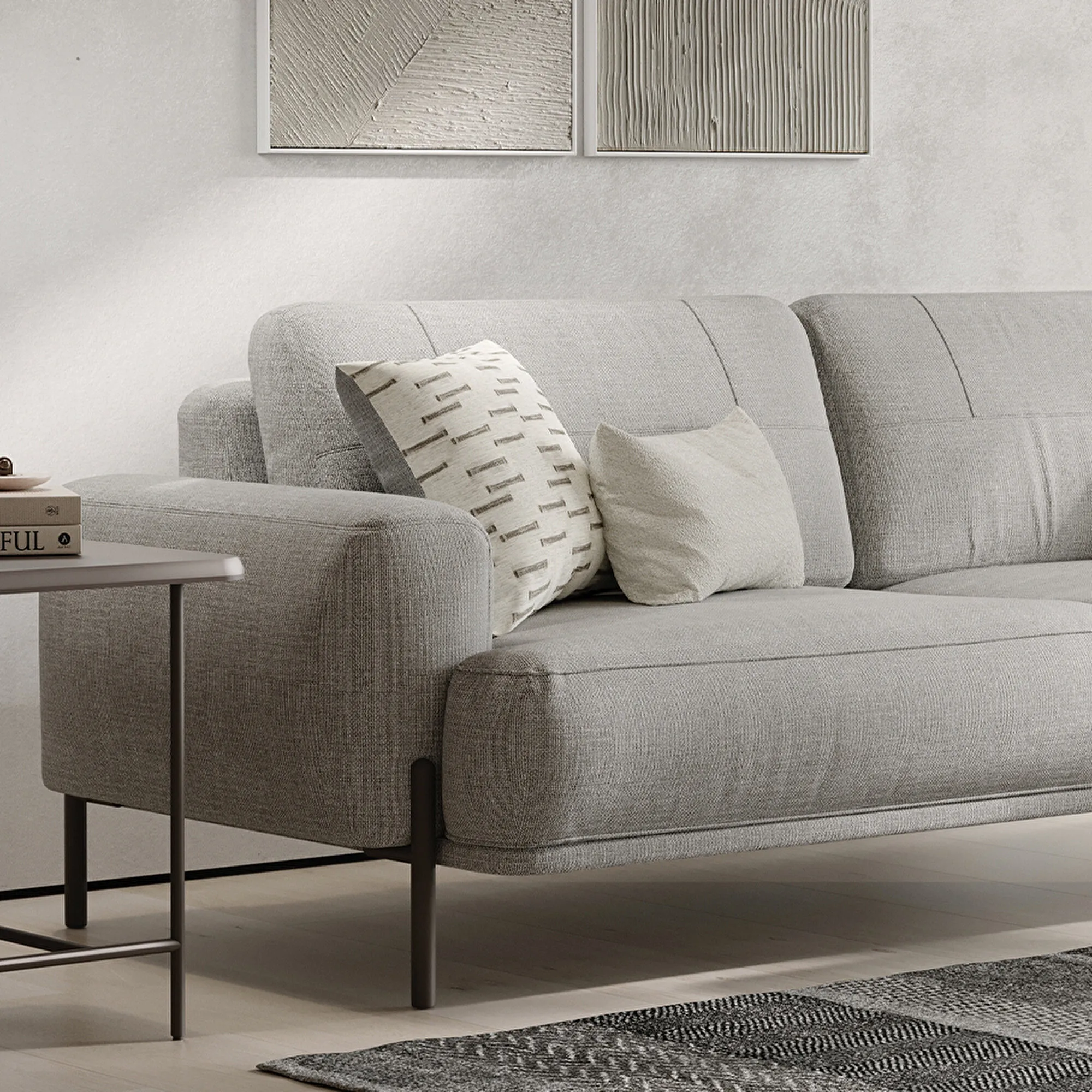 Varena - 2 vietų sofa - Yatas Bedding