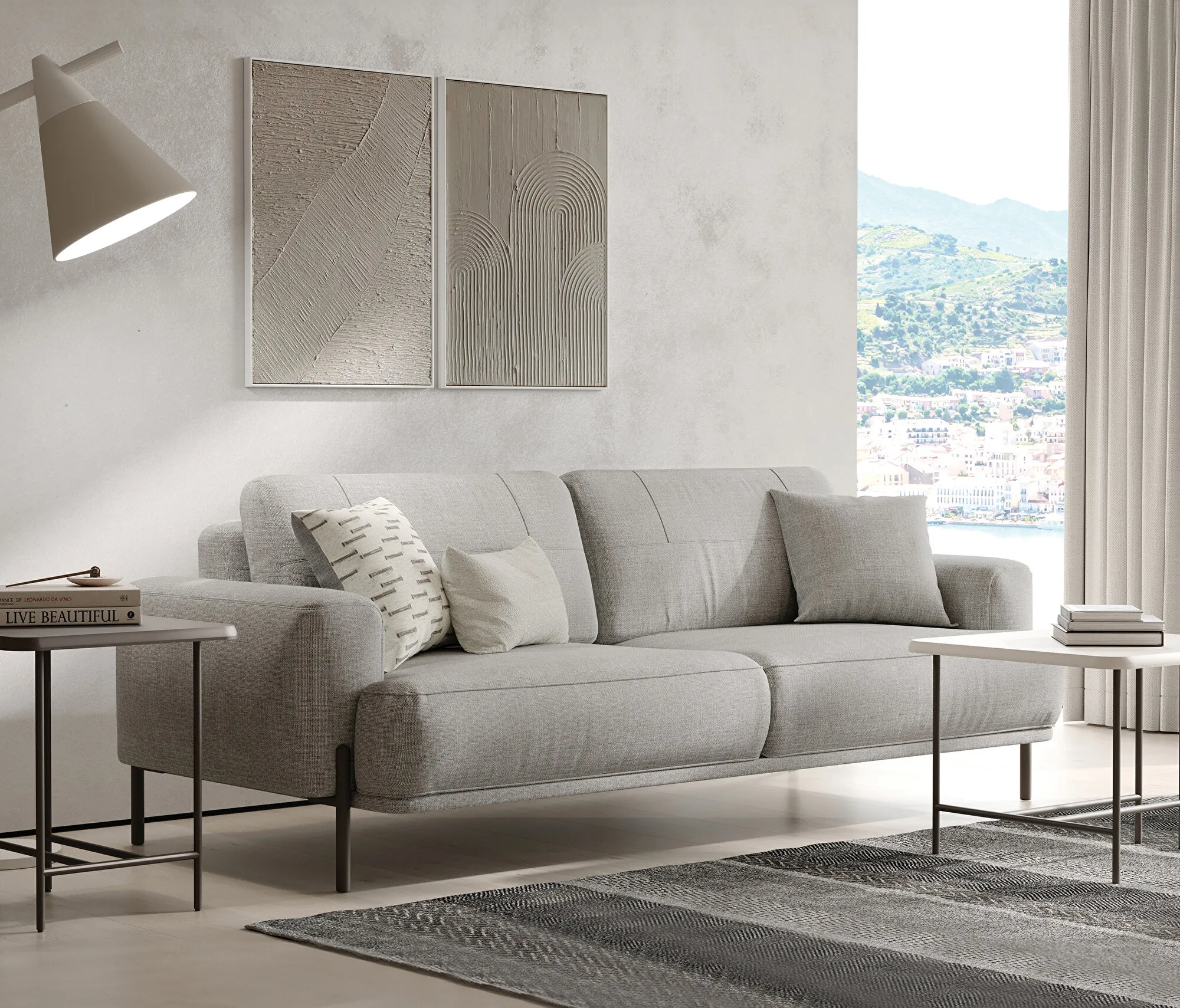 Varena 3 vietų sofa - lova - Yatas Bedding